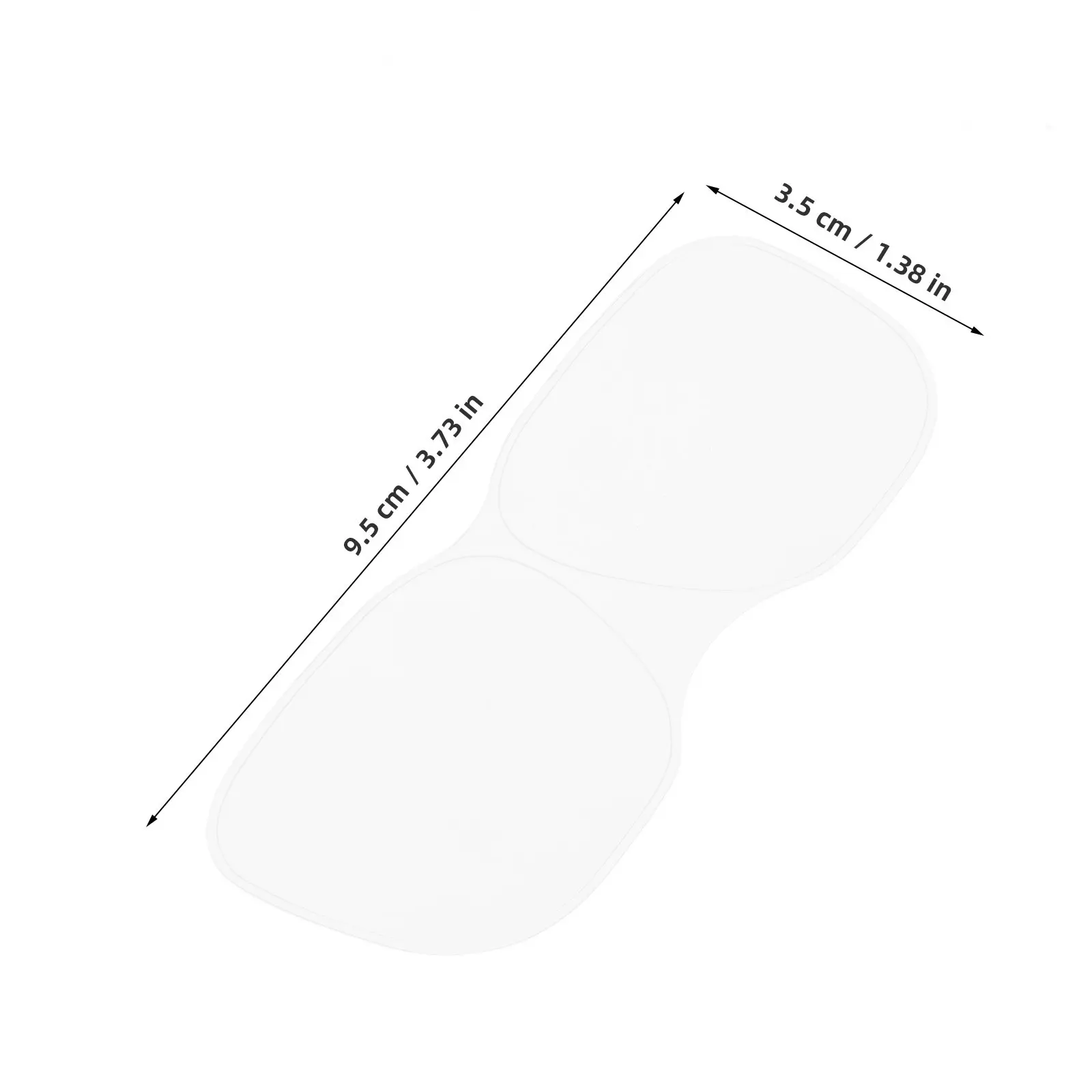 2Sets Ai Glasses Lens Protective Film Ultra Thin Scratch Resistant Clear Lens Guard for Smart Eyewear Anti Fingerprint