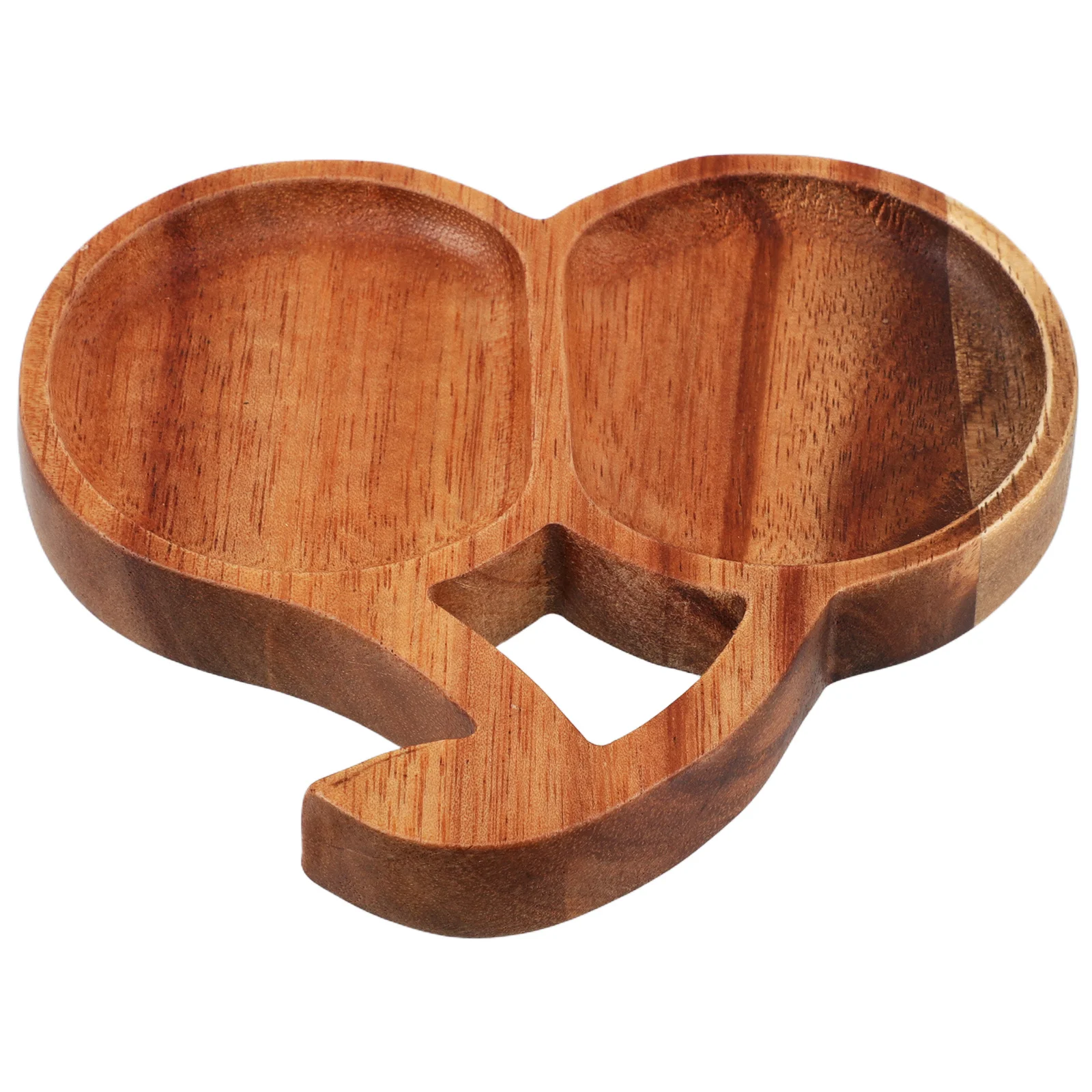 صينية خشبية على شكل كرز لوح تقديم متعدد الوظائف للمقبلات والجبن والفواكه والسوشي وأدوات مائدة المطبخ الطبيعية