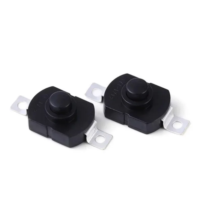 10pcs Push Button Switch 1712KD 30V 1A Flashlight Switch 17x12x9.5mm Table Lamp Switch