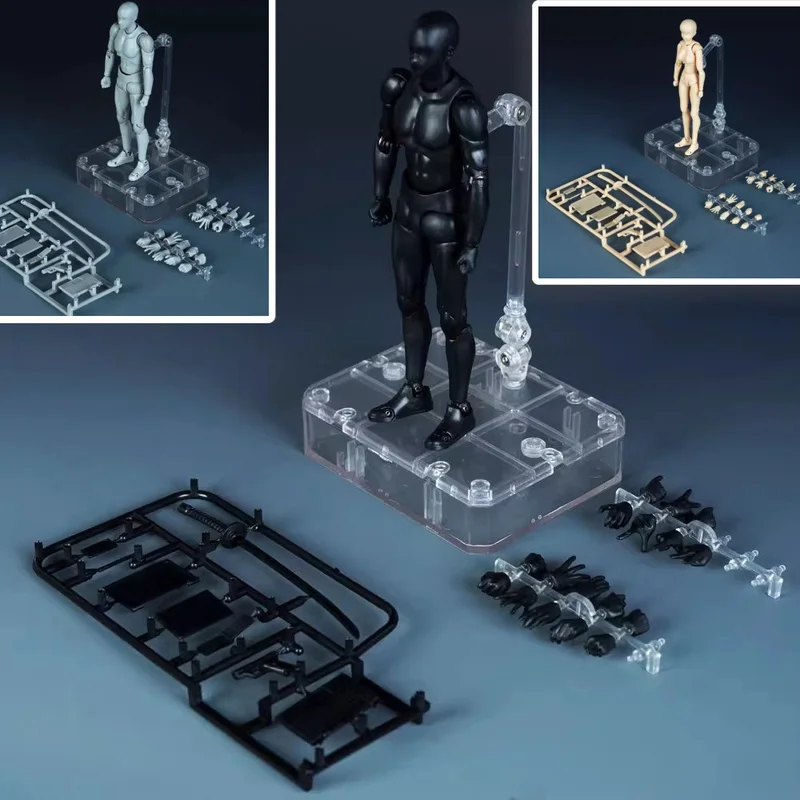 

Movable Joints SH Figuarts Mannequin Body Kun Action Figures Model for Drawing Painting Various Gestures Model Stands