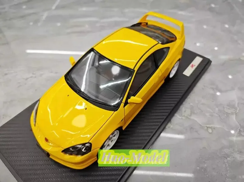 IG 1/18 para DC5 Honda INTEGRA tipo coche en miniatura de resina juguetes fundidos a presión niños regalos de cumpleaños Hobby colección de exhibición adornos regalos