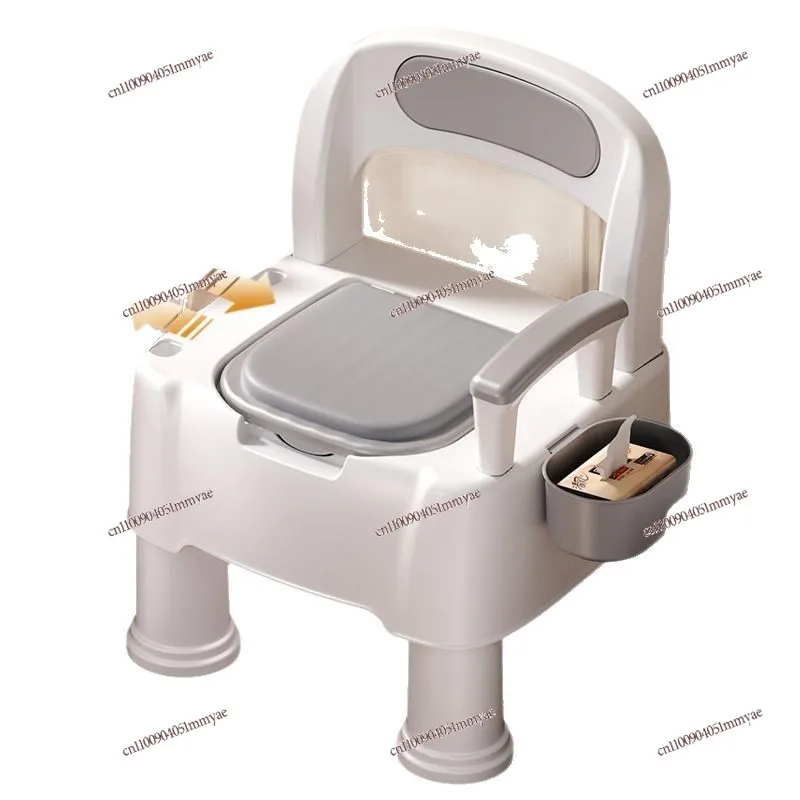 

Туалет для взрослых, бытовой портативный туалет для приседаний, простой портативный мобильный туалет для беременных женщин и пожилых людей, мочевой туалет в помещении