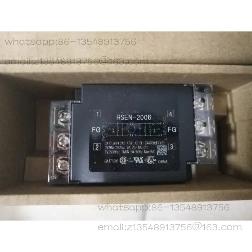 

Original in stock, filter RSMN-2006 6A250V factory direct sales