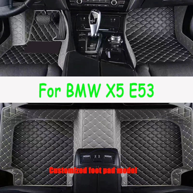 

Car floor mats for BMW X5 E53 2004 2005 2006 2007 Custom auto foot Pads automobile carpet cover interior accessories