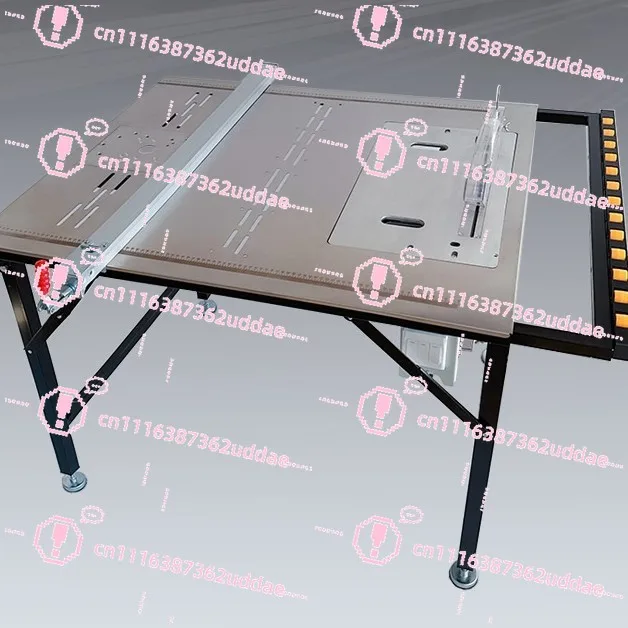 Table Saw Multifunctional Saw Table Push Table, Flip-flop Saw Portable Small Lifting Folding Woodworking Table Multi-station