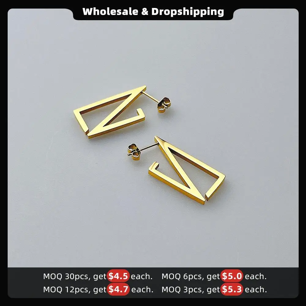 ENFASHION Architecture Earrings For Women Stainless Steel Fashion Jewelry Gold Color Stud Earings Pendientes Christmas E221407