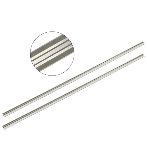 Imagen 2 del producto 2 pares de cuchillas cepilladoras de madera de 12 ""y 306mm de espesor 306x8x2mm HSS repuestos para cuchillos cepilladores de repuesto para Makita 2012 2012NB