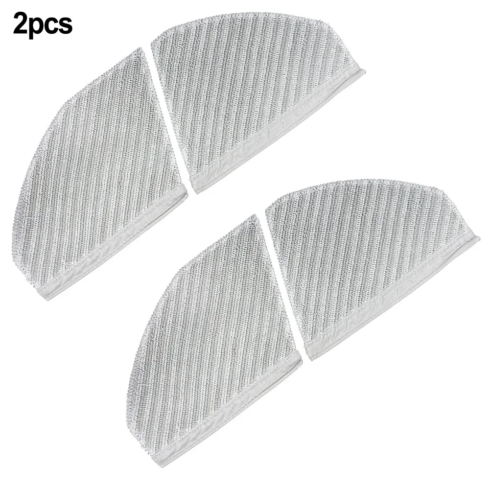 2 Pcs Cleaning Cloth Replacement Parts For S8 Plus Vacuum Cleaner Microfiber Rags Pad Dry And Wet Usage Floor Cleaning Pad