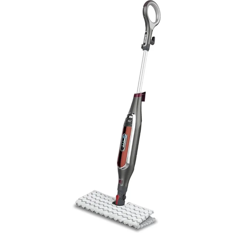 Shark S5003D Genius Hard Floor Cleaning System Pocket Steam Mop, Burgundy/Gray