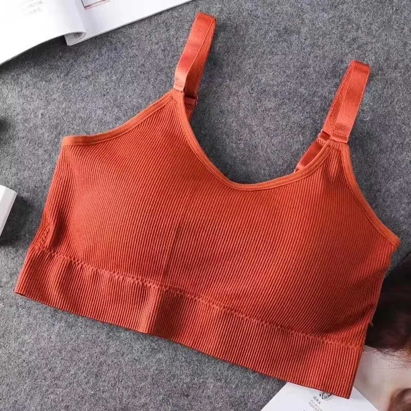 Sexy Unterwäsche Frauen Sammeln Kein Stahl Ring Dessous Bh Rohr Top Eingewickelt Brust Schönheit Zurück Aktivale Baumwolle Dünne Abschnitt Rohr Top – Detail 8