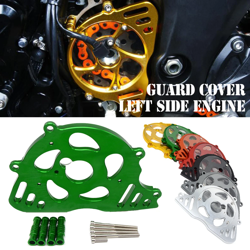 

Front Sprocket Chain Guard Cover Left Side Engine For KAWASAKI Z1000 Z 1000 2010-2019 2015 2014 2013 2012 Motorcycle Accessories