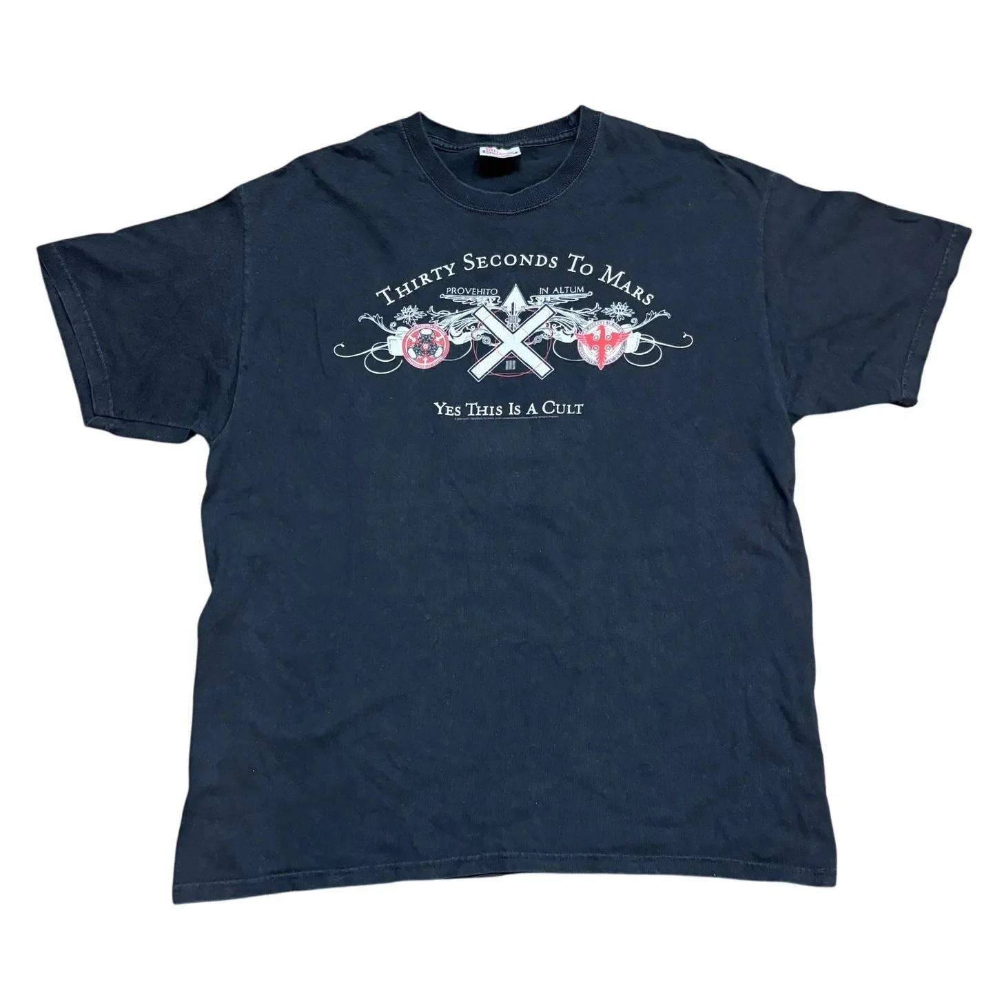 Мужская футболка «30 секунд до Марса» 2008 A Beautiful Lie Cult Band, большая мужская футболка Джаред Лето