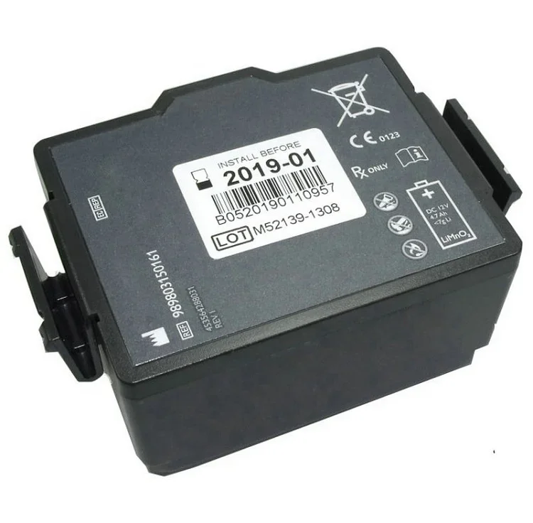 Battery 12V 4.70Ah for FR3 989803150161 453564594921 453564288031 for HeartStart FR3 AED by Lee&Jack Power