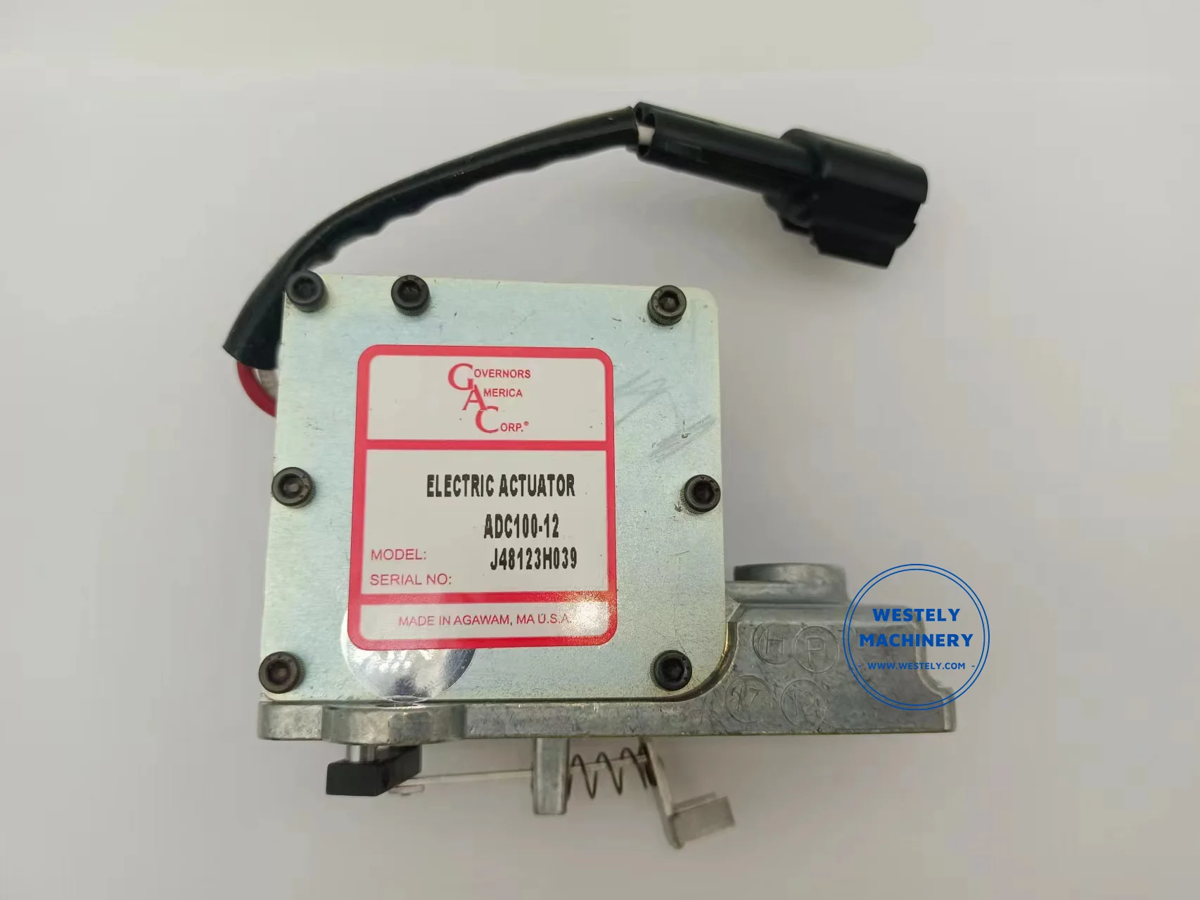 Original GAC ADC100 12V Diesel Generator Set Actuator ADC100 12V