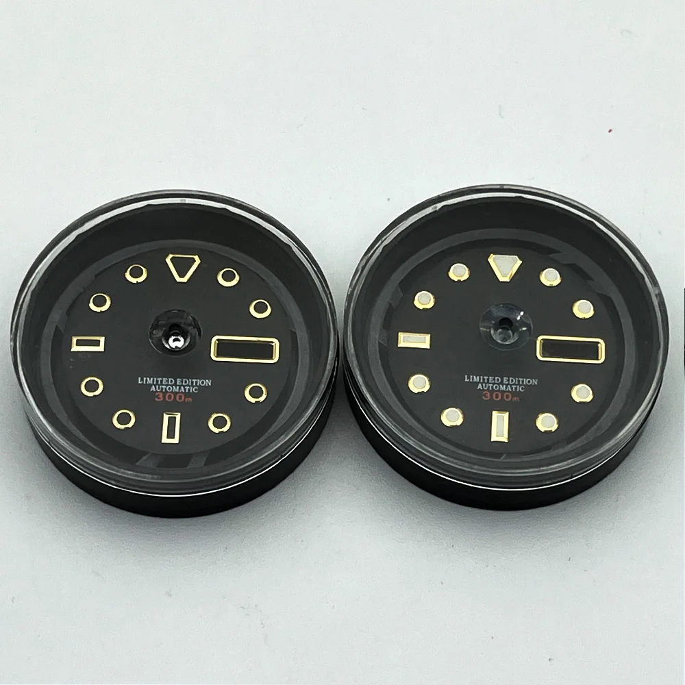 Customized Watch Dial SKX007 Watch Dial Face Fit for NH35 NH36 7S26 Movement SKX007 SRPD 6105 Tuna Samurai Watch Dial Parts