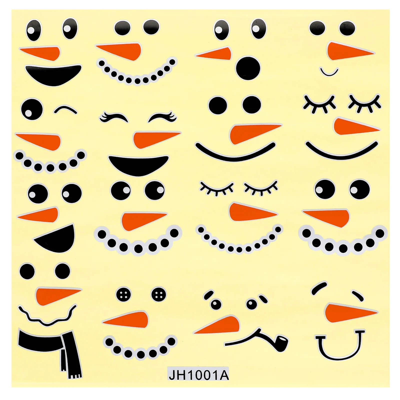 

Snowman Christmas Stickers Removable PVC Wall Sticker for Windows Doors Holiday Party Decoration Merry Christmas Wall Sticker