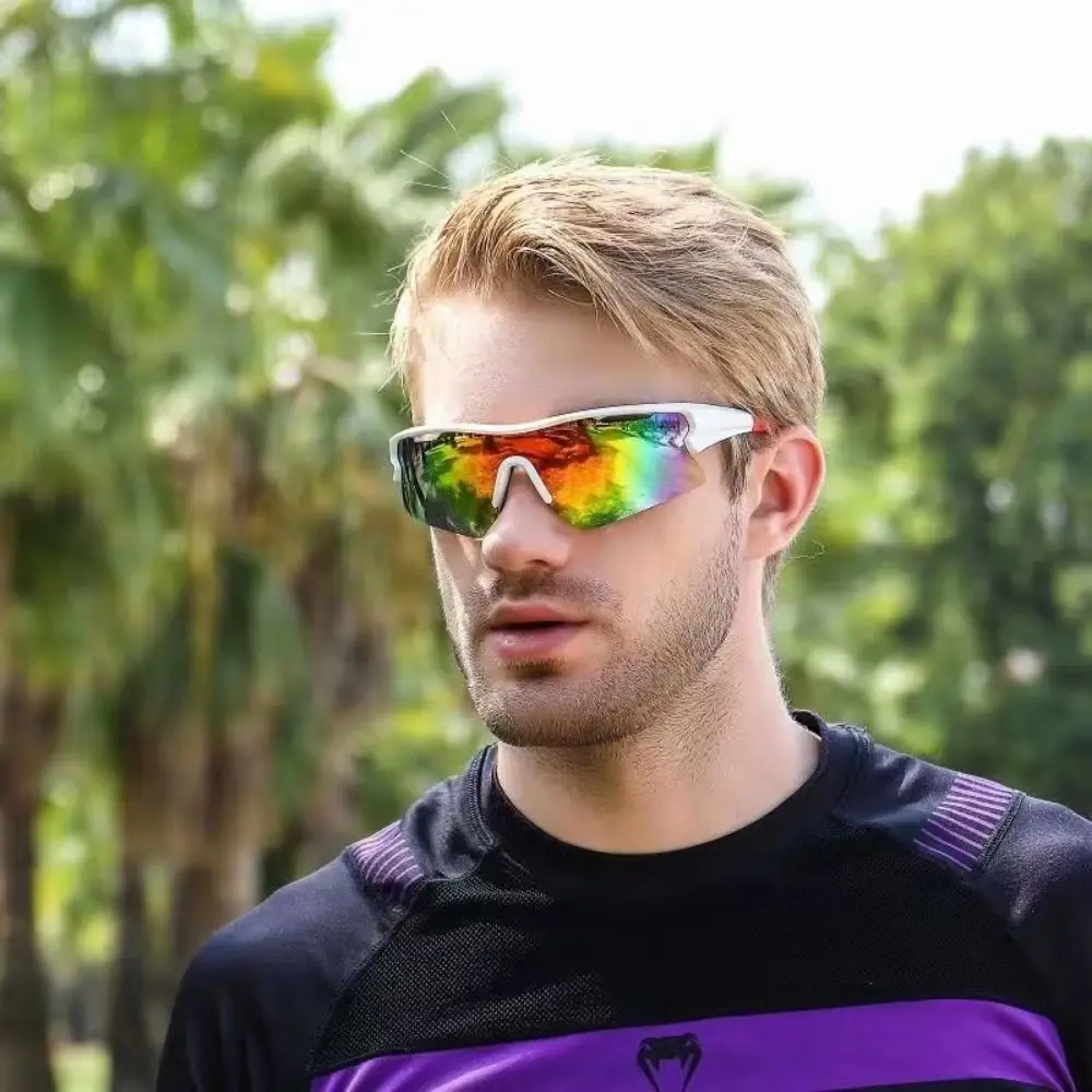 

UV400 Polarized Cycling Sunglasses Windproof HD Lens UV Resistant Cycling Glass Fashion Comfortable Outdoor Sport Goggle Cycling