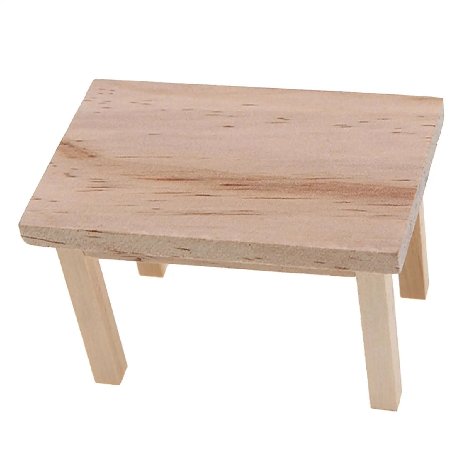 1/12 Dollhouse Miniature Table Early Educational Toys for Children From