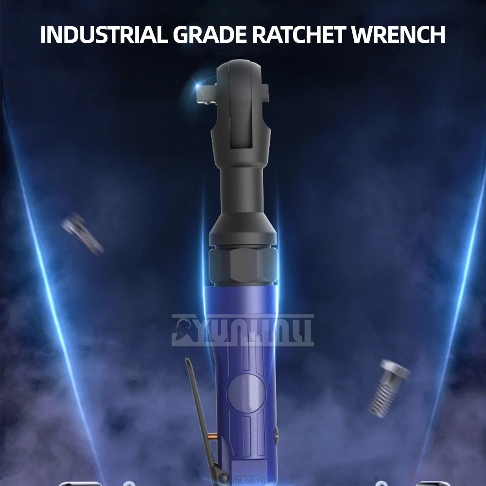 

1/2" Pneumatic Air Ratchet Wrench High Torque Industrial Grade Ratchet Wrench Straight Shank Pneumatic Wrench Car Tools