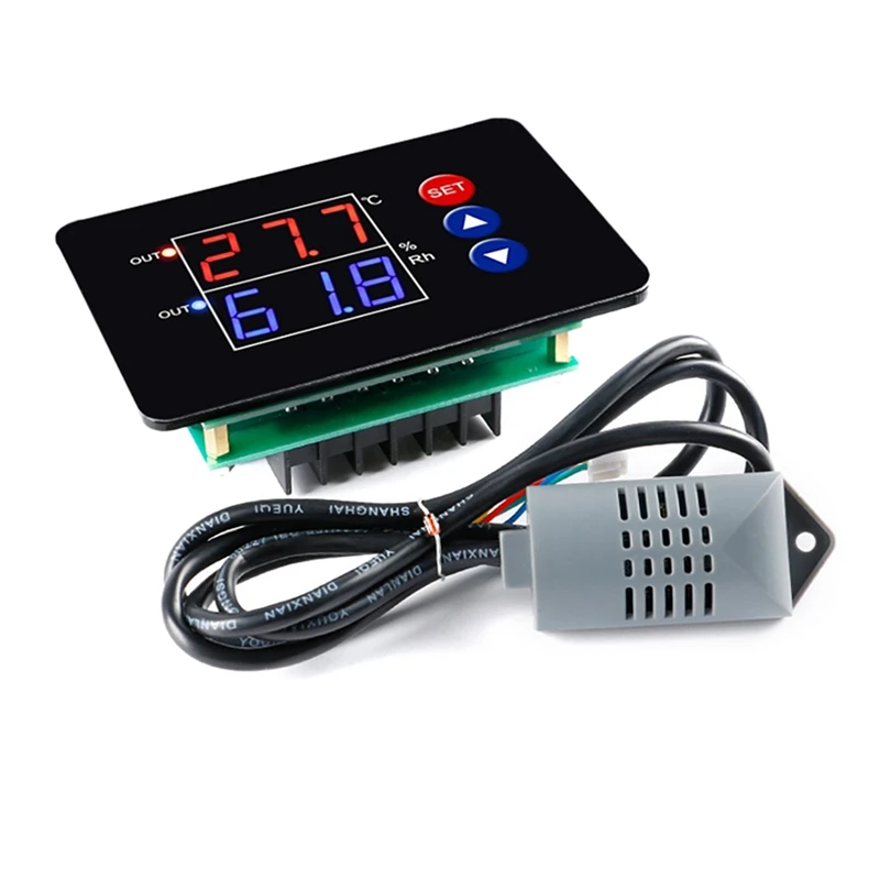 

New XH-M453 Temperature Humidity Controller Humidity Control Switch Digital Display Dual Output 12V-24V