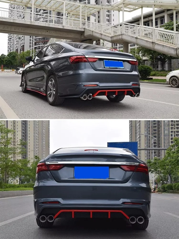 Body kit for Geely BINRAY 2018-2020 modified Auto small surround Front lip Rear lip Side skirt Tail throat Car Accessories