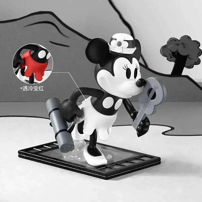 POP MART Disney Steamboat Willie Series Blind Box Toys Kawaii Anime Action Figure Caixa Caja Surprise Mystery Box Dolls Figure - view 6