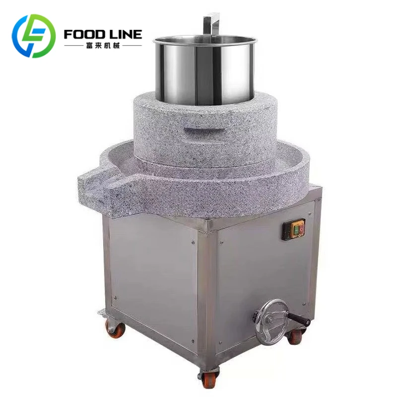 

Fully Automatic Electric Stone Grinder Commercial Instant Soy Milk Maker Rice Pulp Machine Sesame Paste Machine