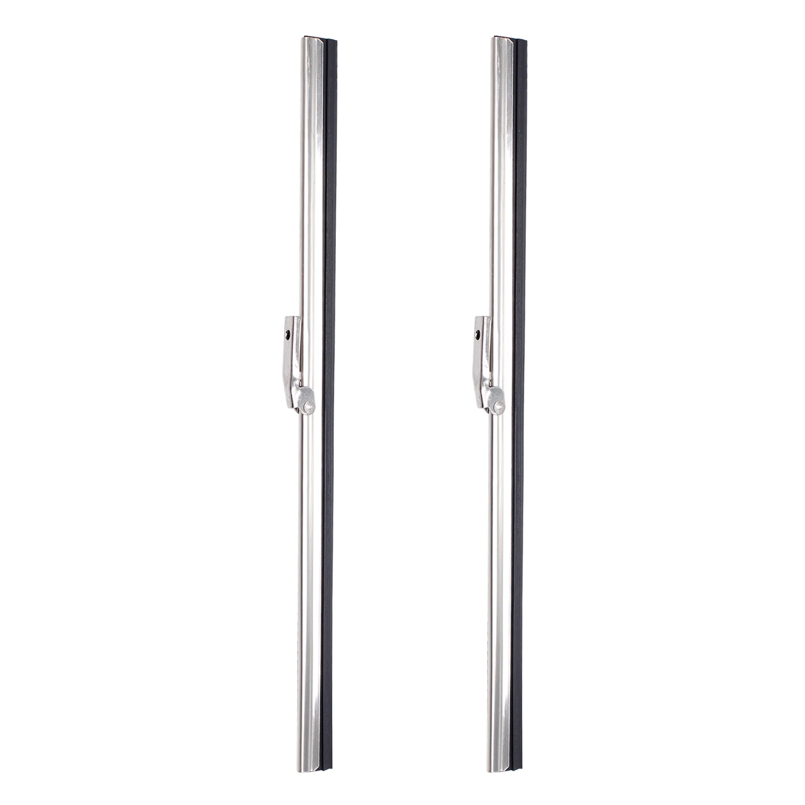 مساحات الزجاج الأمامي مقاس 10 بوصة، قطعتان من شفرات الممسحة المصنوعة من الفولاذ المقاوم للصدأ للسيارة والقارب، شفرات ممسحة بديلة عالمية #1