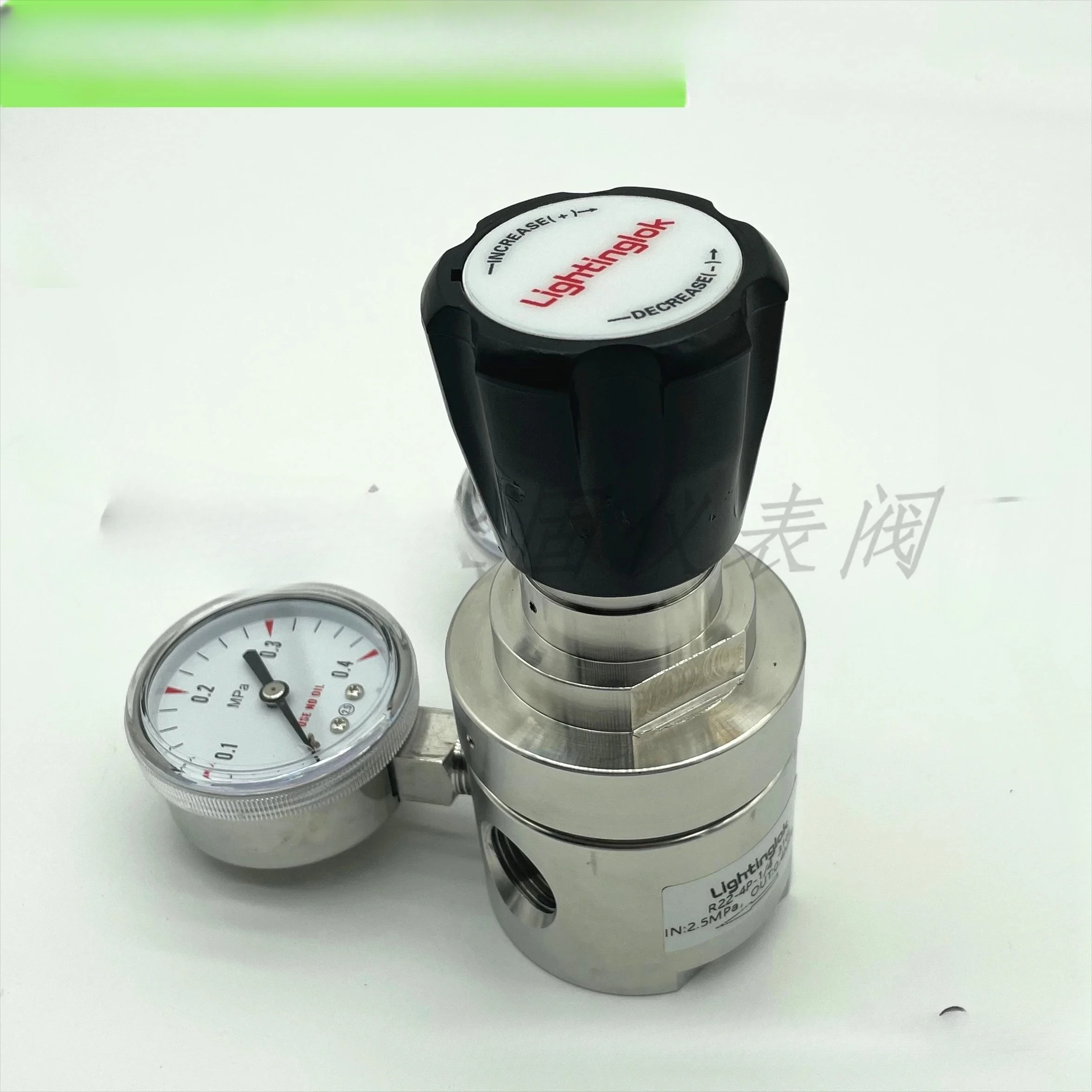 

316L pressure reducing valve large flow regulator valve standard gas nitrogen ammonia DN15 four points DN20 six points