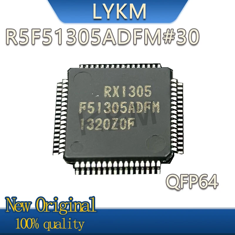 

1-5/шт. Новый оригинальный R5F51305ADFM #30 R5F51305ADFM F51305ADFM QFP64 микрокомпьютер с одним чипом