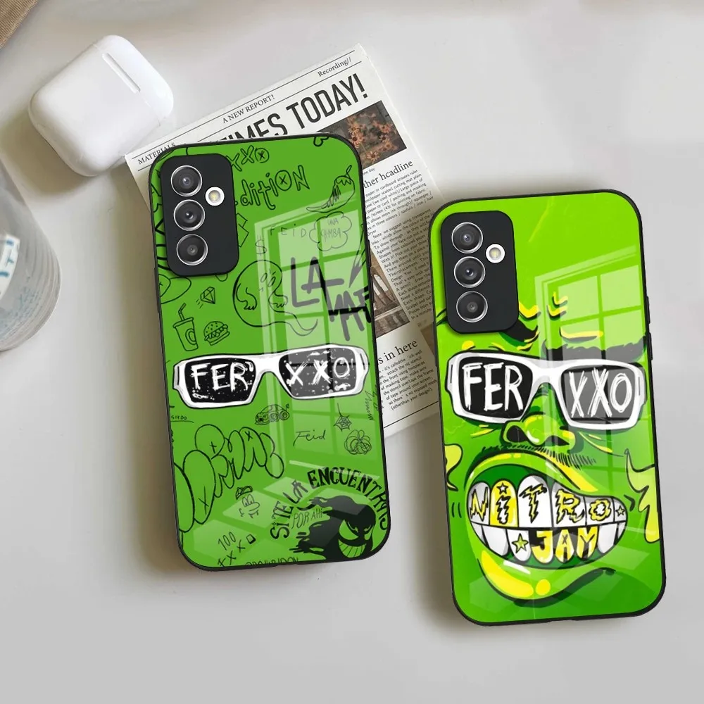 Singer F-Feid Ferxxo SIXDO Phone Case for Samsung S24 Ultra S23 S22 S20 Fe S21 Plus Galaxy A54 A34 A24 A53 M54 Note 20 Back Cove