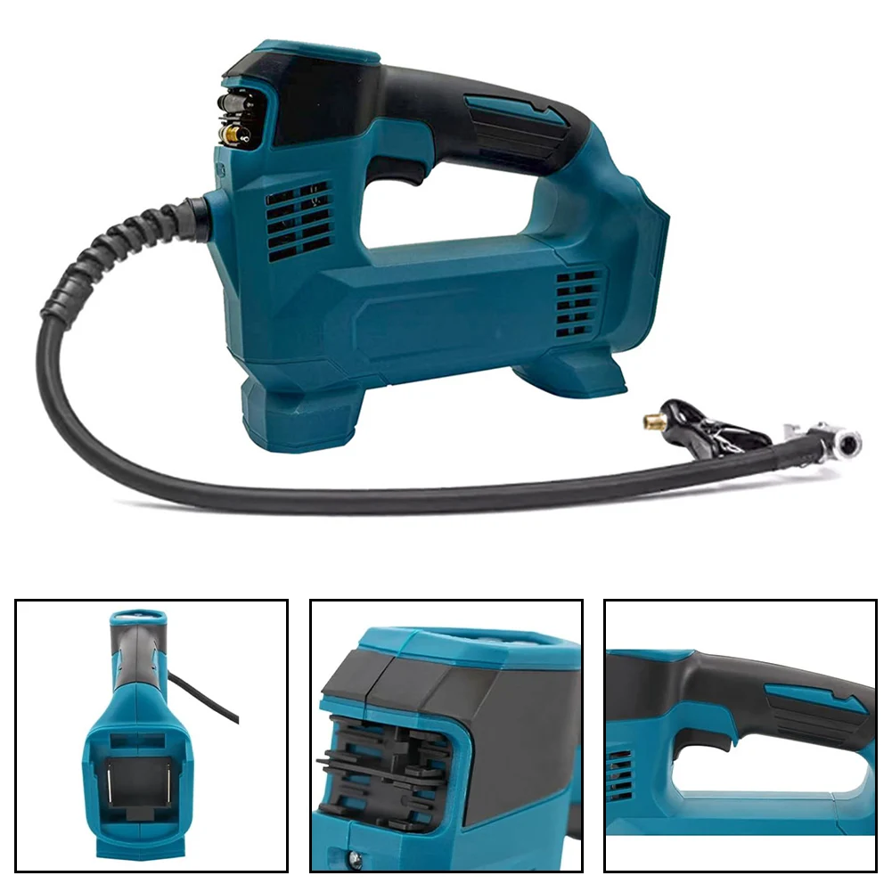 

Беспроводной литий-ионный воздушный насос с функцией автоматической остановки для накачивания автомобильных шин, велосипедных шин, спортивных мячей и надувных изделий для кемпинга