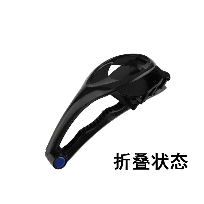 الرجال الجسم انيمال غير مؤلم الظهر ماكينة حلاقة مزيل الشعر 2 في 1 الشعر المتقلب الحلاقة طوي مقبض إزالة الشعر الخلفي شفرات الحلاقة #4