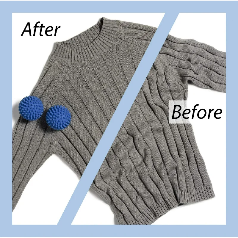 

4 шт. многоразовые шарики для стирки — необходимые средства для стирки и сушки для защиты от запутывания и мягкой чистки одежды