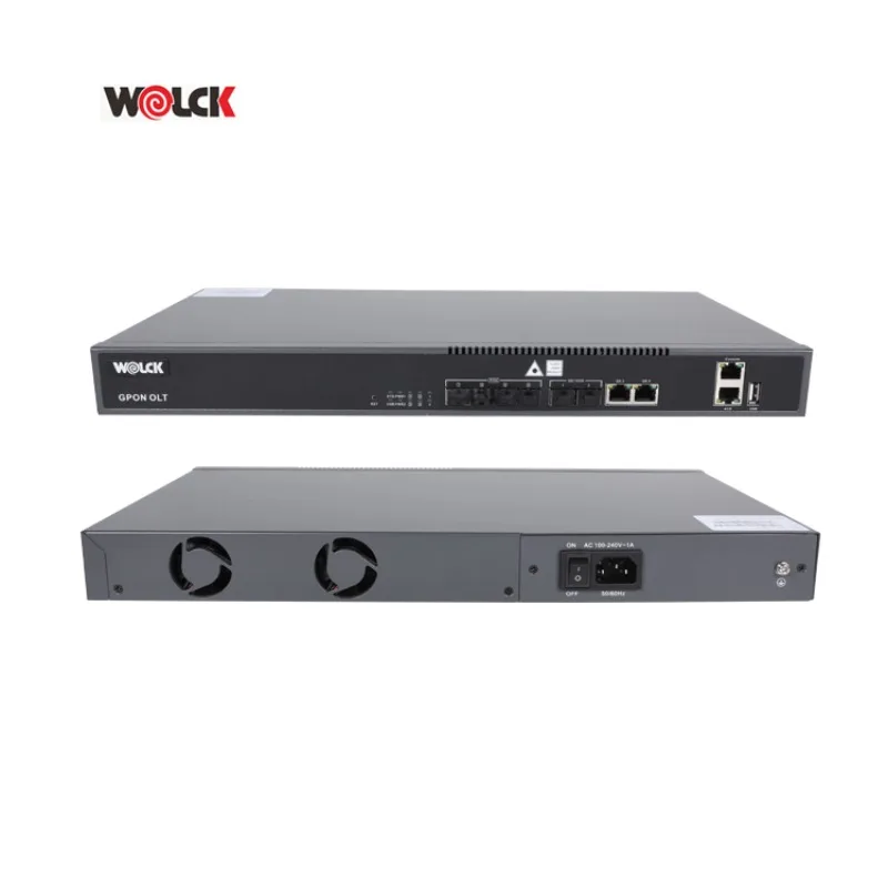 Wolck Optical Fiber Network Vsol 4 Portas XPON V-sol 4pon De 4 Pon 4 Puertos 4 Port Gpon OLT