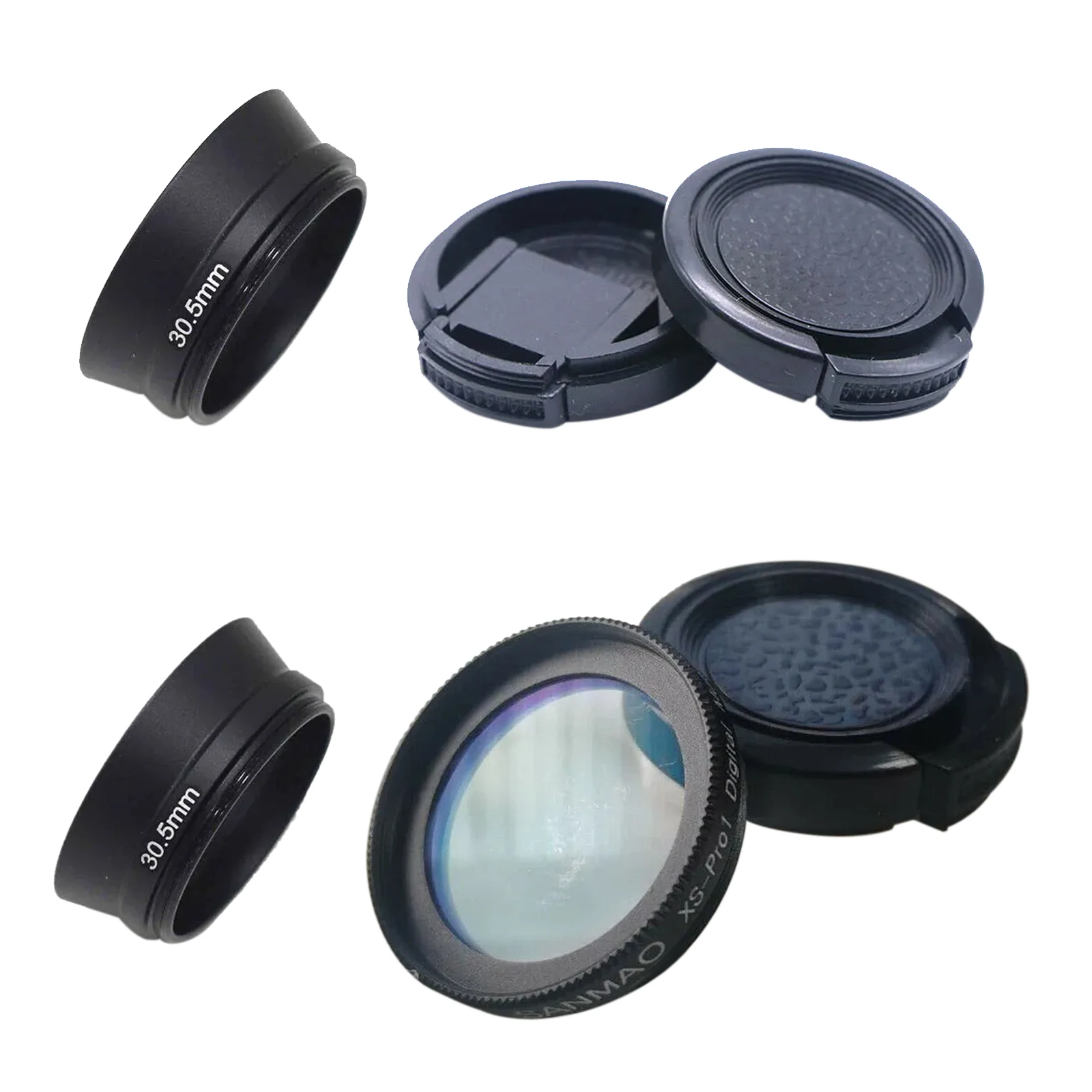 UV Lens Filter+Lens Cap + Hood For Rollei 35 series 35S 35SE Sonnar 40/2.8 Camera accessories