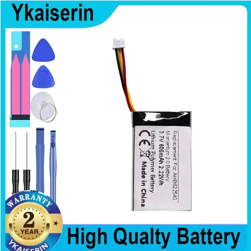 

AHB622540N1 AHB622540N01 AHB622540PCT-02 Battery for Sennheiser Momentum 2.0 HD4.40BT HD 4.50BTNC Urbanite XL Wireless Battery
