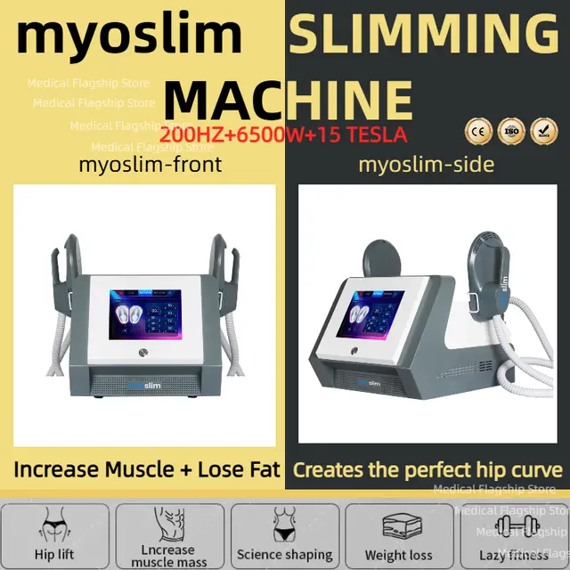 15 Tesla 6500W MYOslim Body Sculpting Machine NEO New System Body