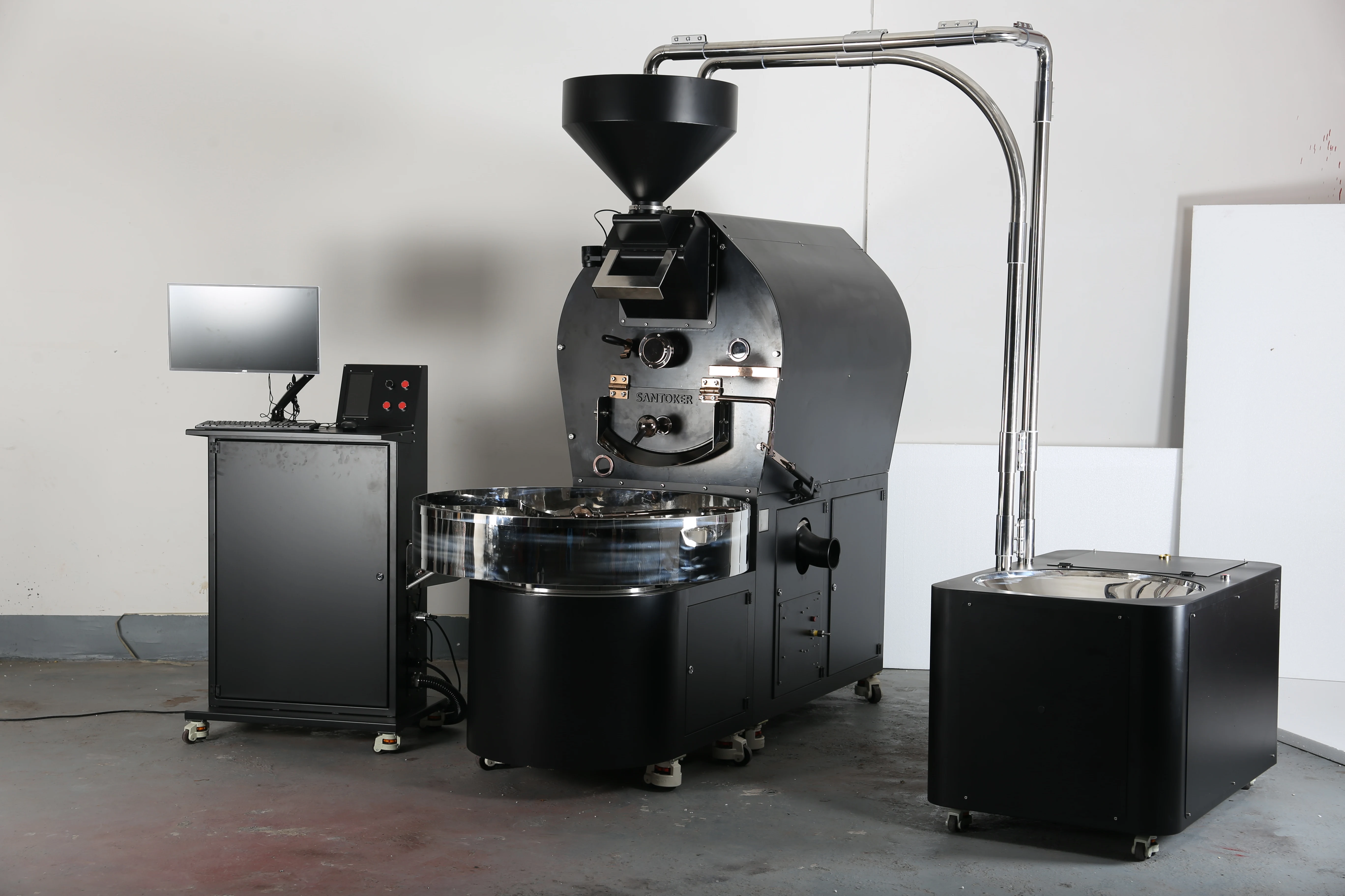 Coffee Roaster Machine 10kg 15kg 30kg SANTOKER R30 Master Industrial Coffee Roaster