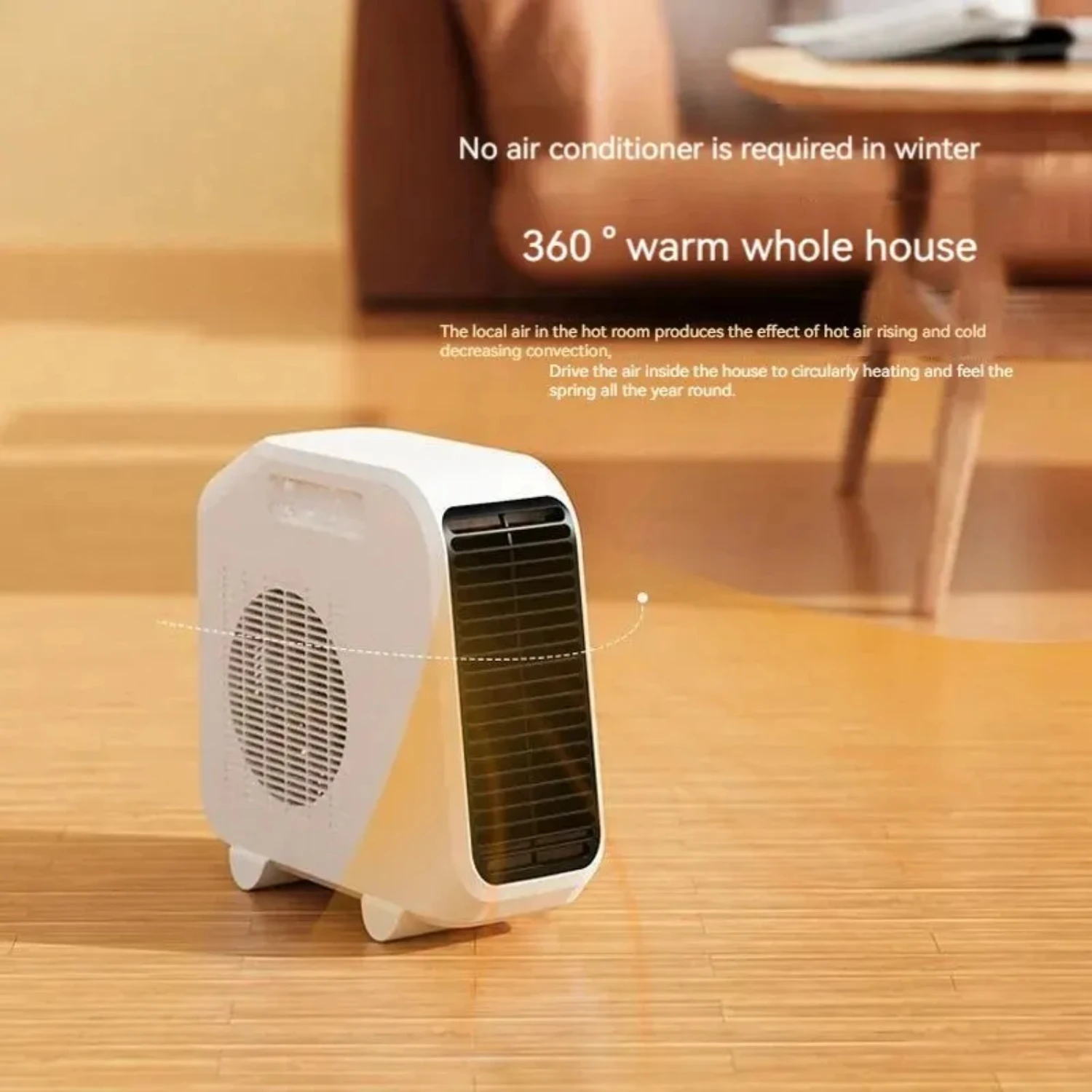 

Fast Heating Small Portable New Mini Desktop Office Heater Perfect for Carrying - Convenient for Hand Warming and Dormitories