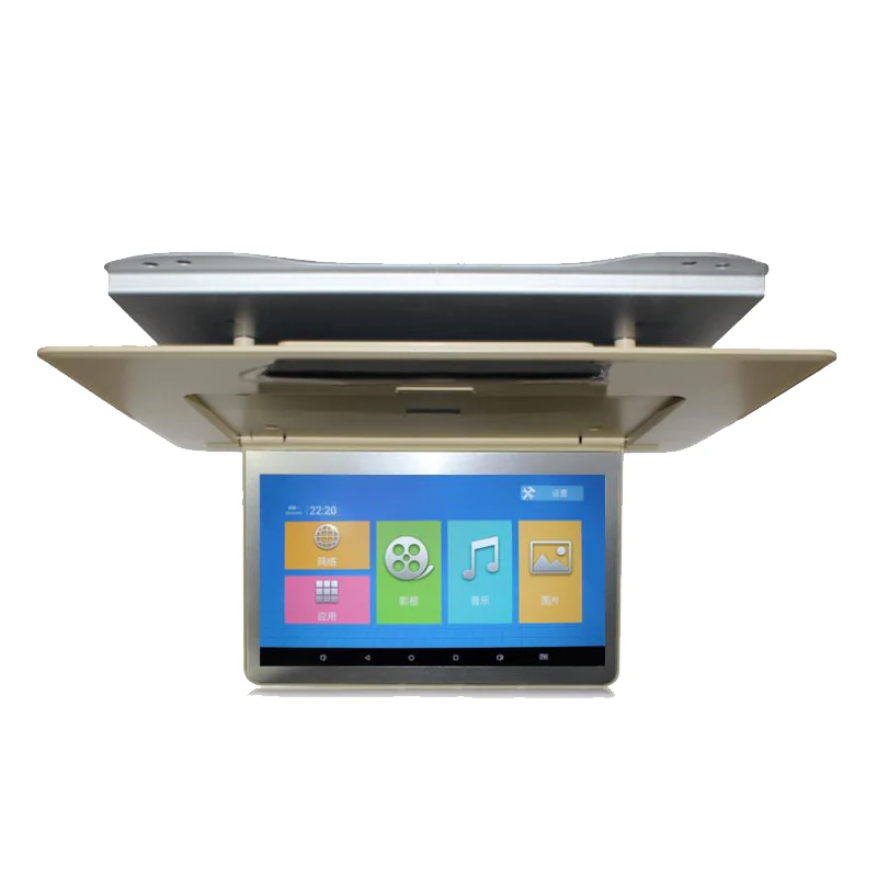 

13.3 inch Car Roof monnitor Android Flip Down Car monnitor With USB SD 2+16g for for tooyota Alphard