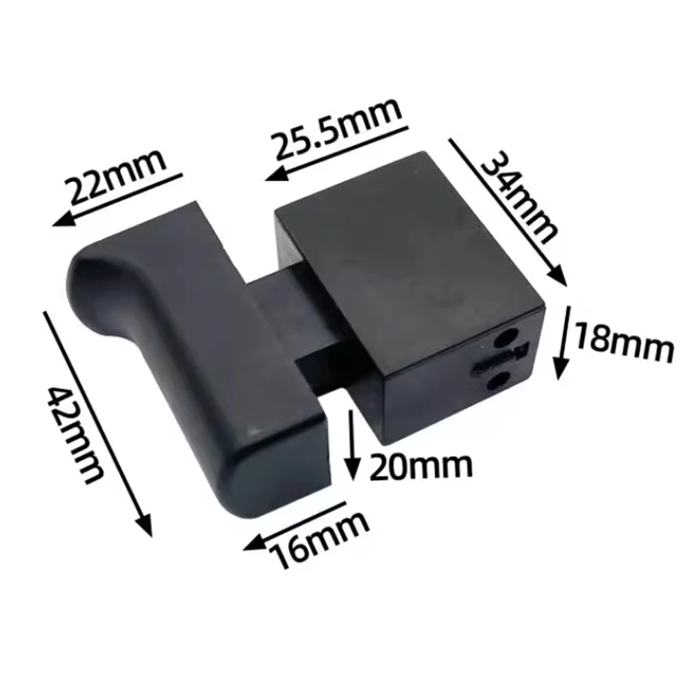 Substituição 250V do interruptor de botão das ferramentas elétricas 12A