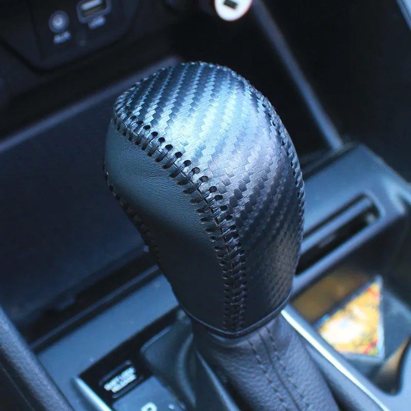 Car Shift For Hyundai Santa Fe 2013-2017 Tucson 2015-2018 Handle Protective Covers Durable Shift Knob Cover Car Accessories