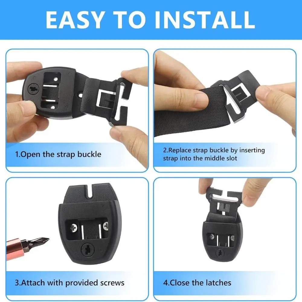 4pcs Durable Spa Cover Clips Spare Parts Weather Resistant Hot Tub Lid Lock Universal Spa Cover Clips Replacement Hot Tubs