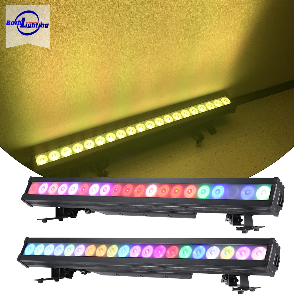 Both Lighting LED WALL WASHER IP65 Waterproof 20x30w RGBW UPLIGHT Electronic For Outdoor Event Stage DJ Event Production Wedding
