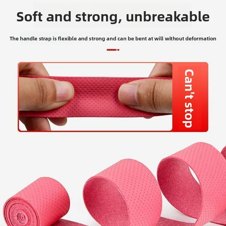 4Pcs Non‑Slip Microfiber Wrap Tape, Extended Handle Grip Tape for Fishing Rod & Badminton Racket, Waterproof Sports Accessories