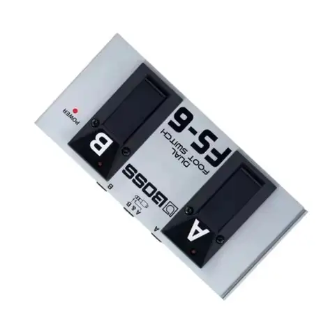 BOSS FS-6 Dual Footswitch Electric Guitar Effect KATANA Speaker Switch Pedal for single stereo cable connection
