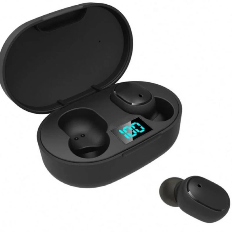Fones de ouvido Bluetooth sem fio com microfone E6S TWS Headphones Redução de ruído Headset Lenovo Handsfree Earbuds Air Pro