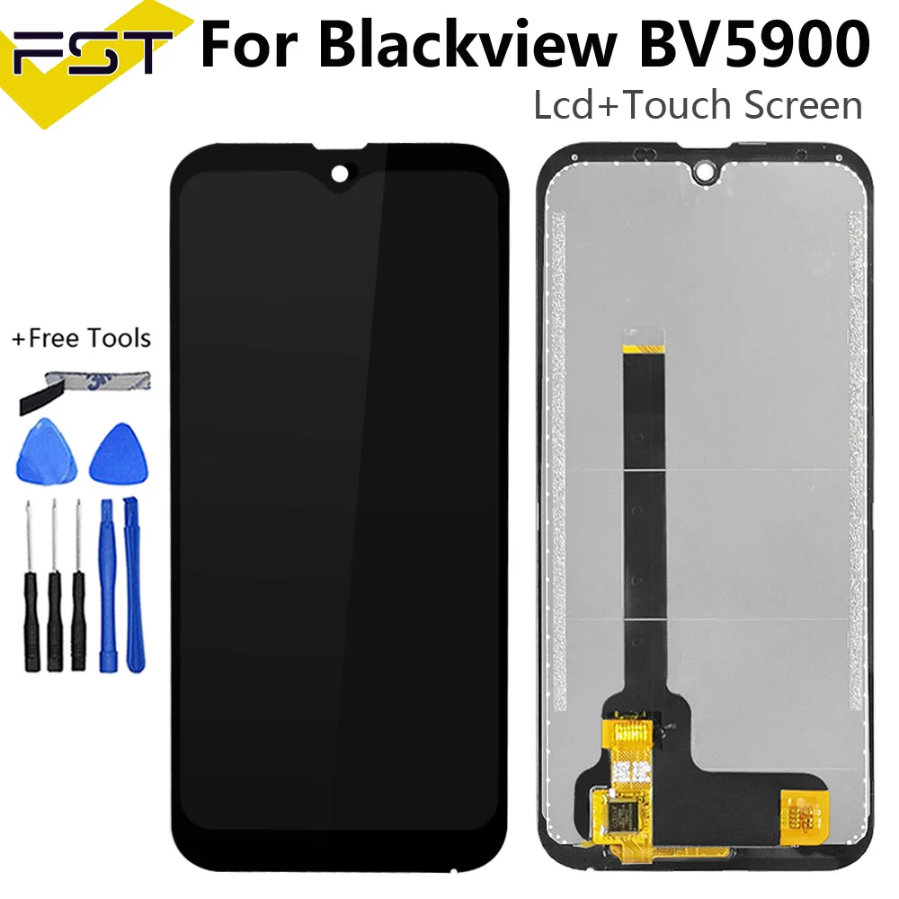 For Blackview BV5900 LCD Display Touch screen Digitizer 100% Tested Perfect Repair Part For BV 5900 LCD + Touch Panel Screen