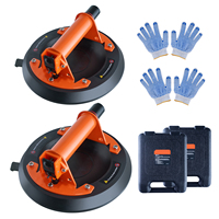 SucceBuy 8in Glass Vacuum Suction Cup with ABS/Metal Handle Industrial Tile Lifter Tool for Wood Panel Lifting Clearance Sale
